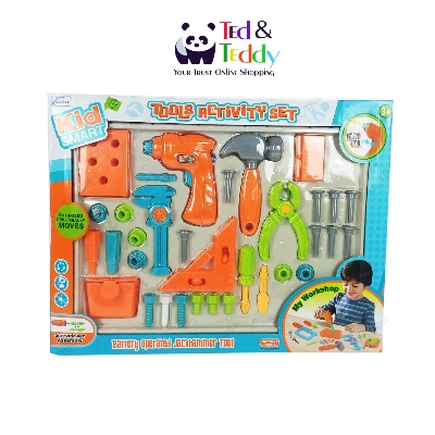 Picture of Battery operated jackhammer Cool Tools Activity, Hardware, Engineering Play Set For kids