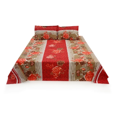 Buy Double Bed Sheet with Two Pillow Covers at best price in Bangladesh