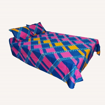 Buy Double Bed Sheet with Two Pillow Covers at best price in Bangladesh