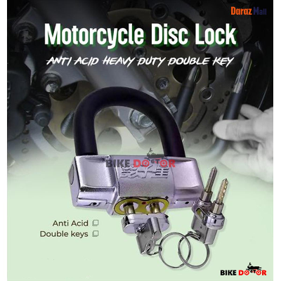 Buy    C92 Anti Hydraulic Shear Anti Theft Disk Disc Brake U Type Lock For Bike Bicycle Motorcycle Double Safety   best Price In Bangladesh