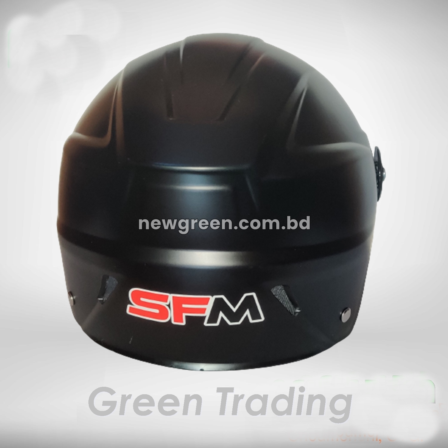 Picture of Sfm Half-Helmet Open Face Helmets- Red - Helmet - Helmet - Helmet - Helmets For Bike