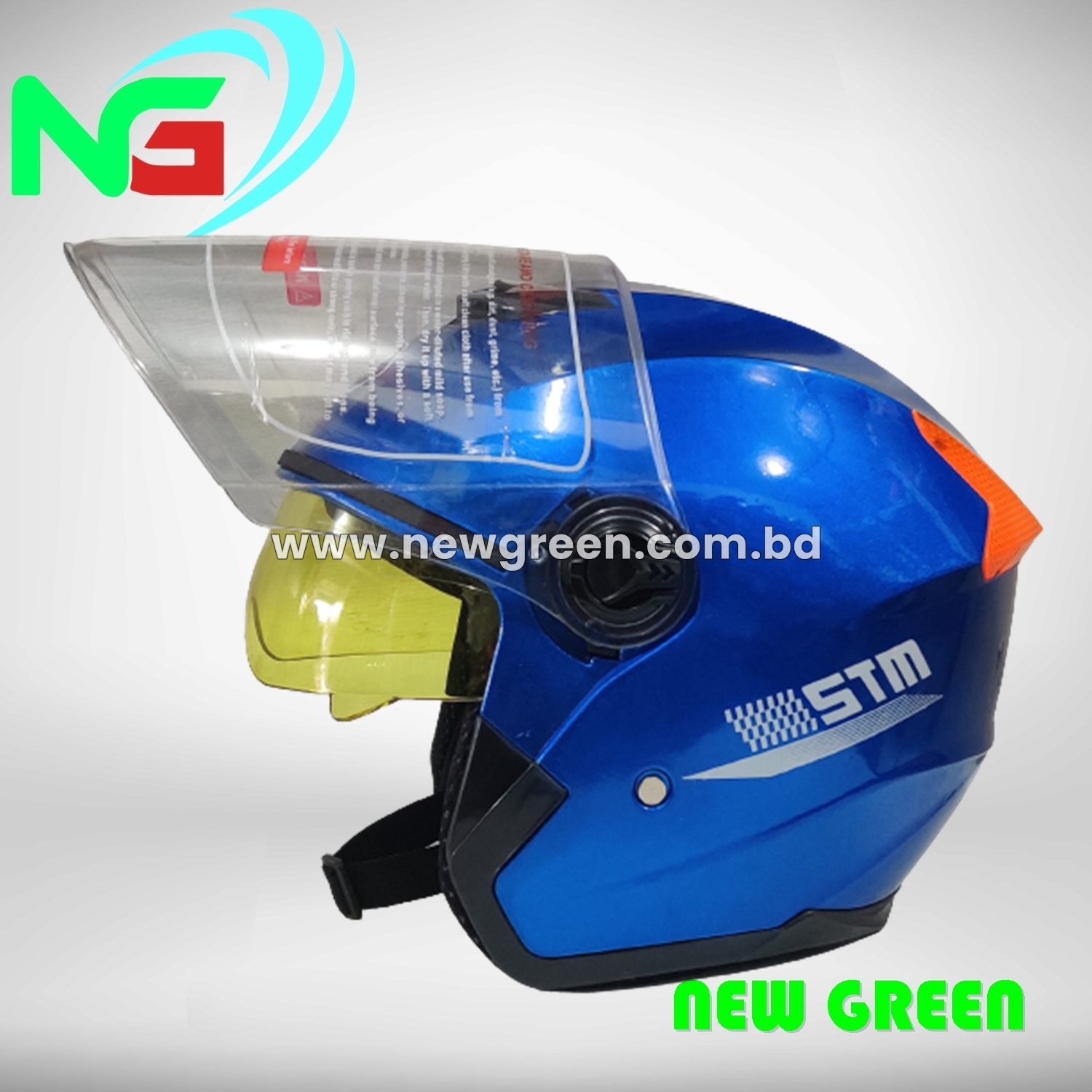 Picture of BIKE HELMET STM-603 Bike Helmet for Men and Women - BLUE