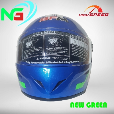 Picture of BIKE HELMETS SFM HIGH SPEED Helmet Full Face Helmets- BLUE