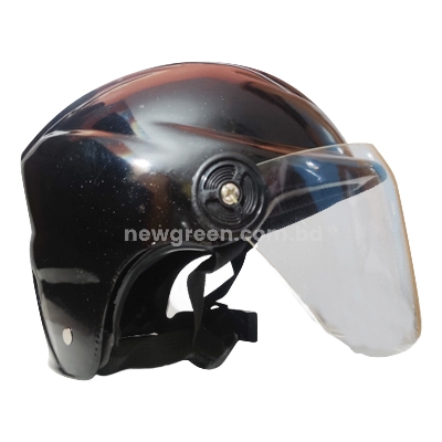 Picture of Bike Half-Helmet Open Face Helmets With  Glass - Helmet - Helmets For Bike