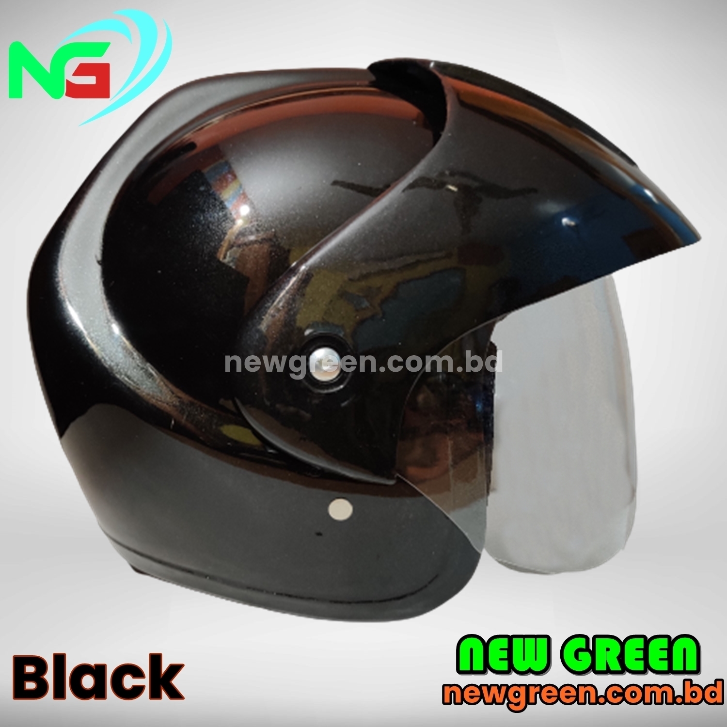 Picture of Bike Helmets YOHE Half Face Bike Helmet BD - Black Red Blue Model: 832