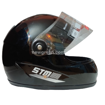 Picture of FULL FACE BIKE HELMET STM- Black Blue and Red