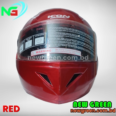 Picture of BIKE FULL FACE BIKE HELMET STM- Black Blue and Red