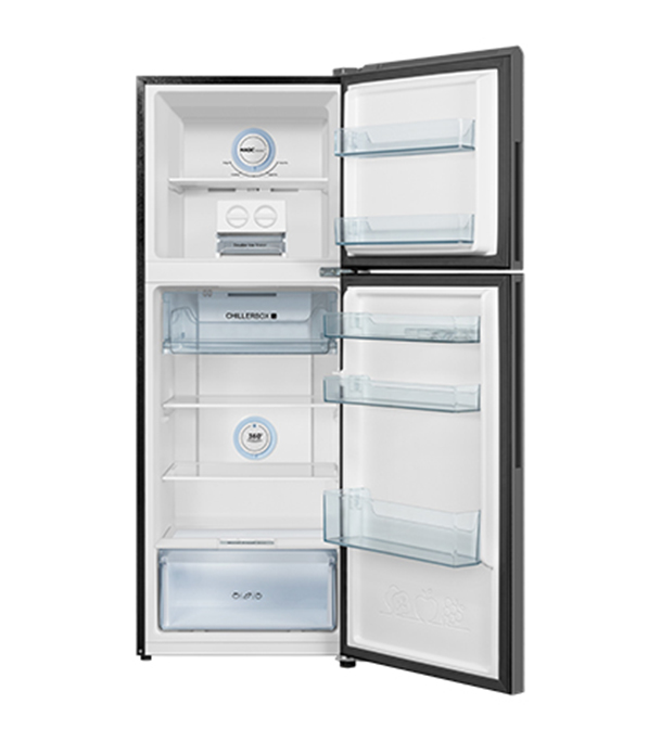 Buy Haier 249 Liter No Frost Twin Inverter Technology Refrigerator (HRF-270WMBG)  at Best Price In Bangladesh