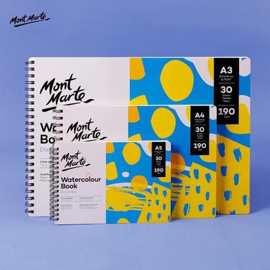 Buy Mont Marte Watercolour Book A5 Size (30 Sheets) Best Prices in Bangladesh