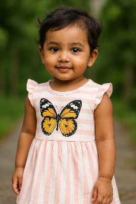 Picture of Kid's Stylish Fashionable Frock