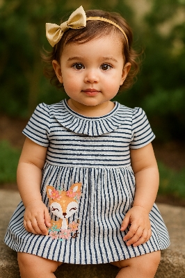 Picture of Kid's Stylish Fashionable Frock