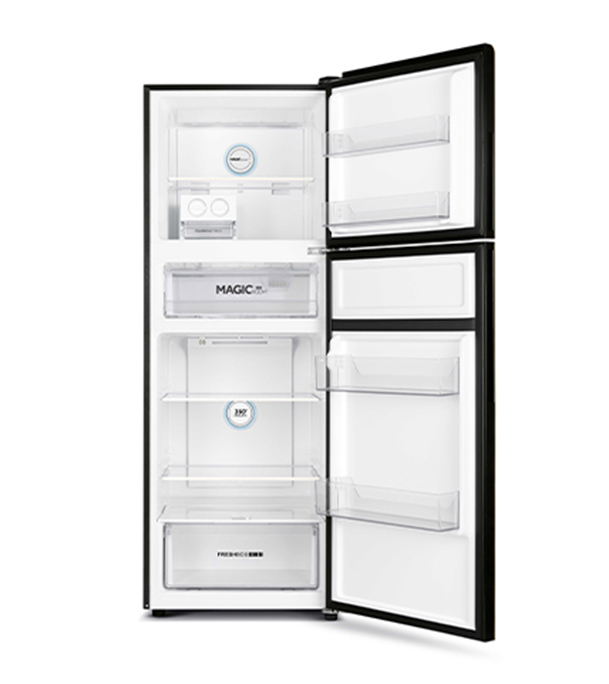 Buy Haier 319 Liter Magic Cool No Frost Twin Inverter Technology Top Mount Refrigerator (HRF-330WDBG)  at Best Price In Bangladesh