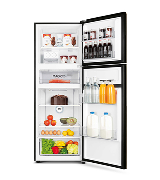 Buy Haier 319 Liter Magic Cool No Frost Twin Inverter Technology Top Mount Refrigerator (HRF-330WDBG)  at Best Price In Bangladesh