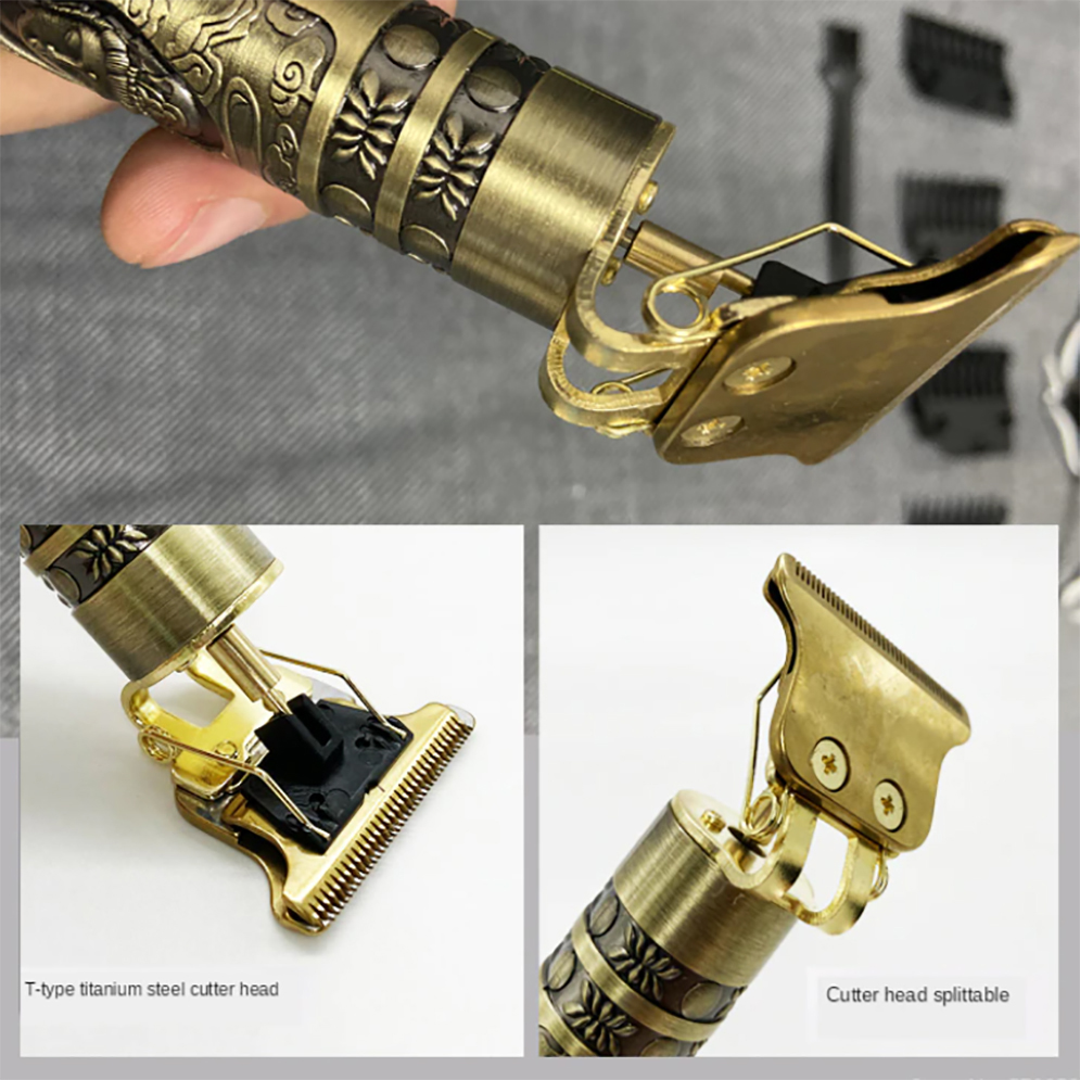 Picture of HTC GearExact Vintage T9 Hair Clipper and Beard Trimmer for Men