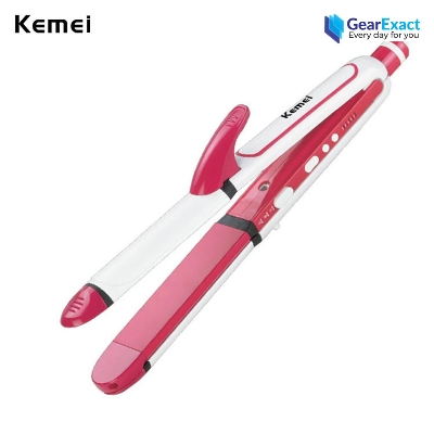 Picture of Kemei KM-3304 StyleCare Essential 3 in 1 Straight, Curl & Crimp for Women