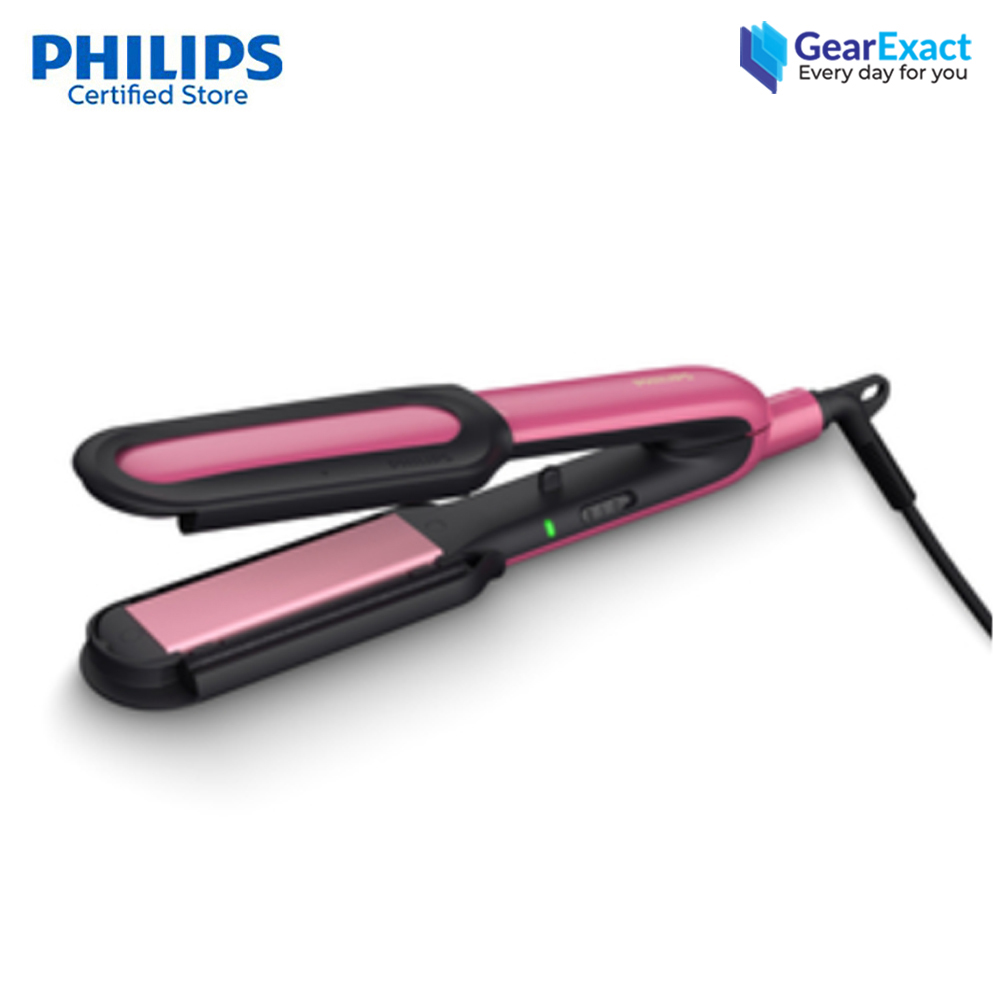 Picture of Philips BHS522/00 NourishCare & SilkProtectCare with Heat Protection Hair Straightener for Women