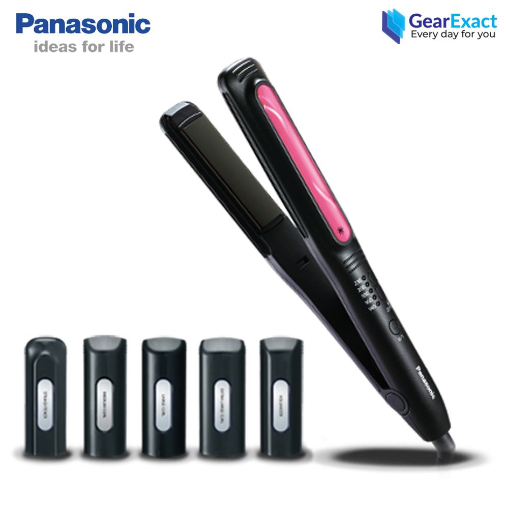 Picture of Panasonic EH-HV52 Multi-Styling Straight and Curl Hair Straightener for Women