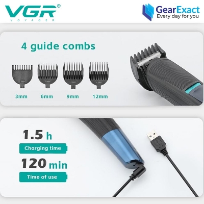 Picture of VGR V-108 Multi-Functional 10-in-1 Grooming Kit for Men