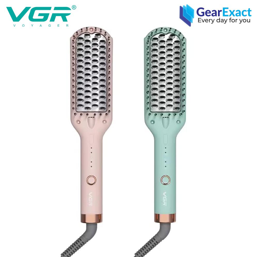 Picture of VGR V-592 Hair Straightener Hot Comb and Brush for Women