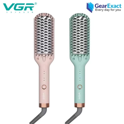 Picture of VGR V-592 Hair Straightener Hot Comb and Brush for Women