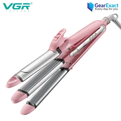 Picture of VGR V-563 Multi-Styler 4-in-1 Straightener, Curler, Crimper & Waver Salon Series for Women