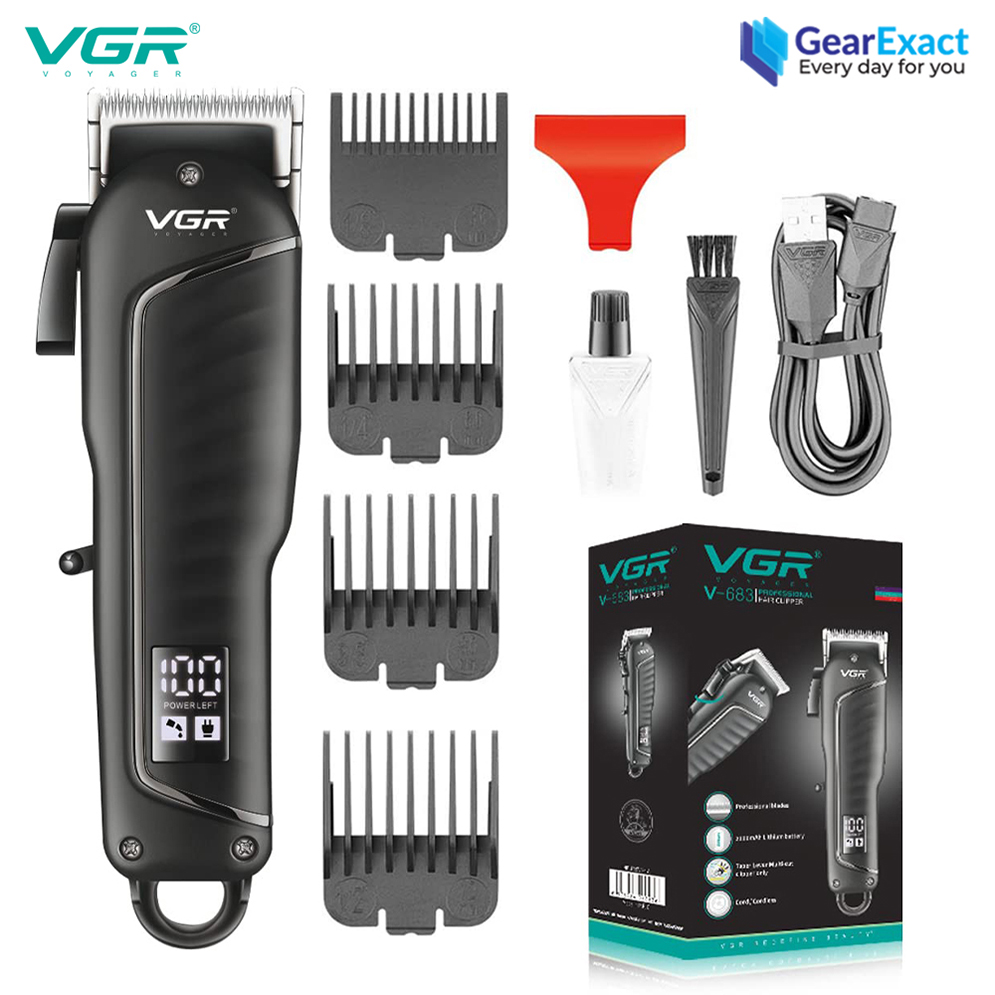 Picture of VGR V-683 Cordless Hair Clipper with Taper Lever Adjustment for Men