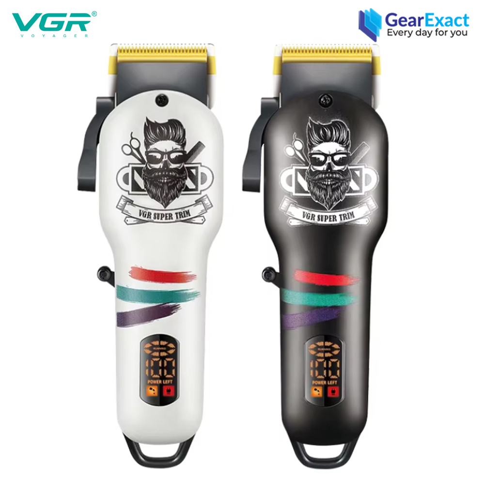 Picture of VGR V-699 Cord and Cordless Hair Clipper Salon Series with Taper Lever Adjustment for Men