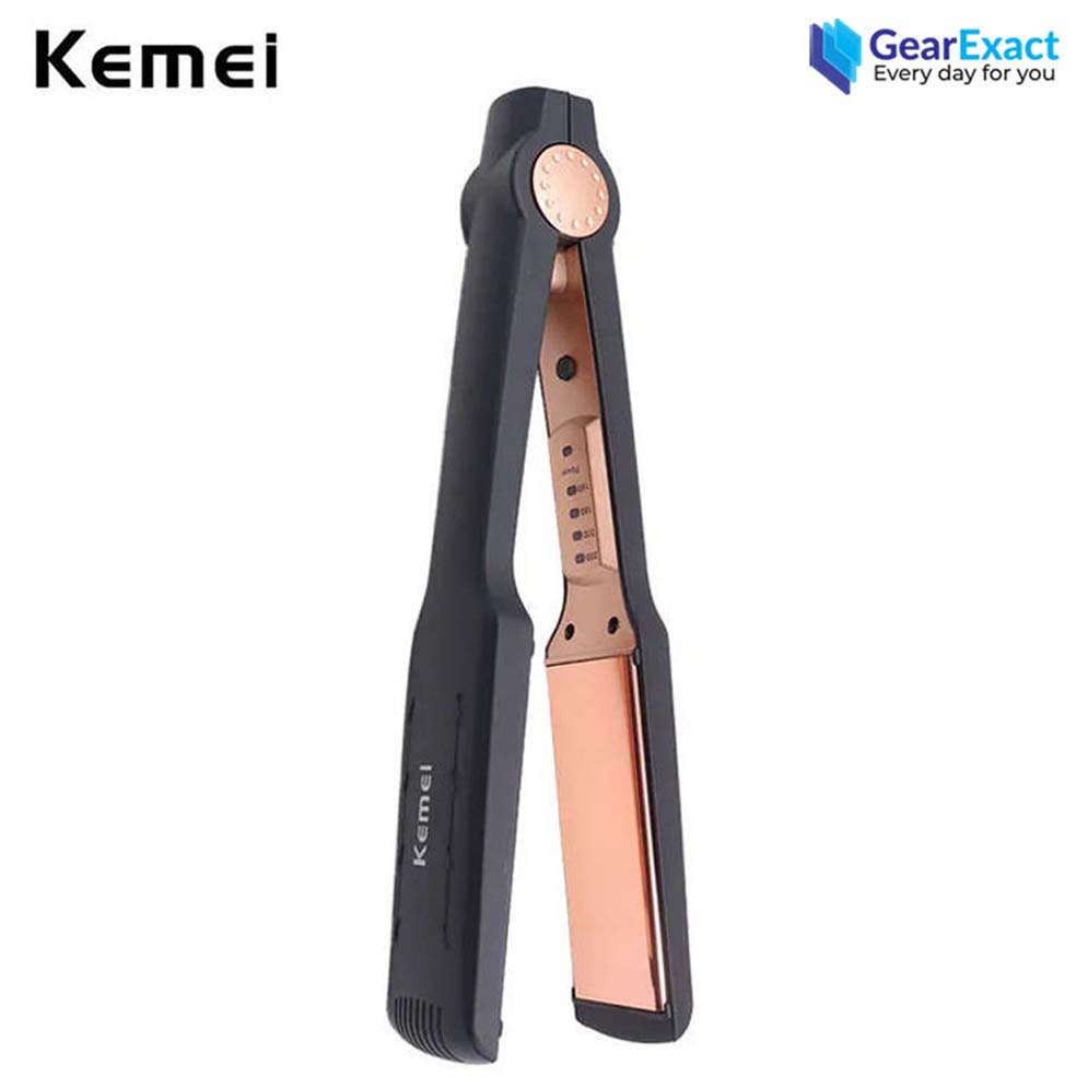 Picture of Kemei KM-470 StraightCare Essential Hair Straightener for Women
