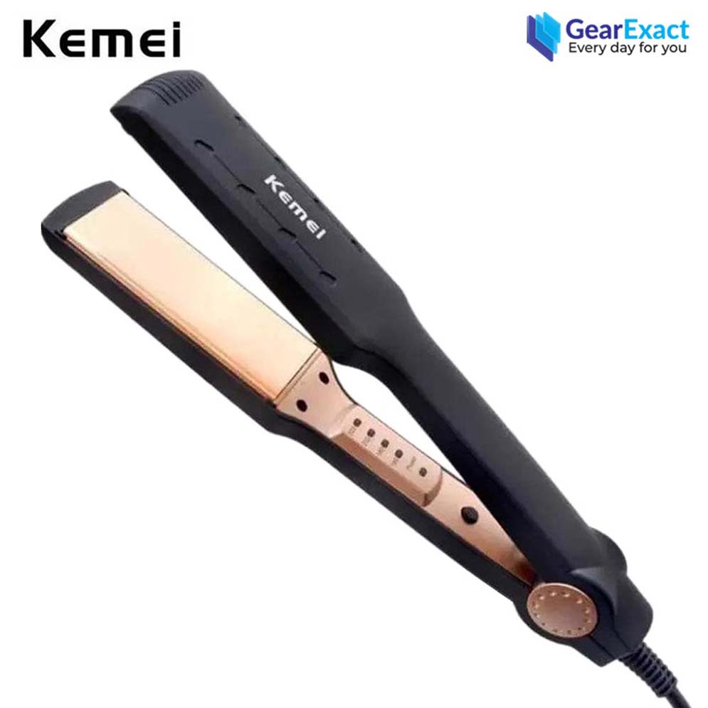 Picture of Kemei KM-470 StraightCare Essential Hair Straightener for Women
