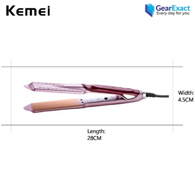 Picture of Kemei KM-471 StraightCare Essential Hair Straightener for Women