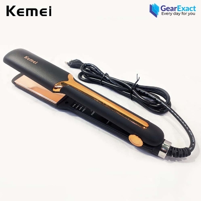 Picture of Kemei KM-458 StraightCare Essential Hair Straightener for Women