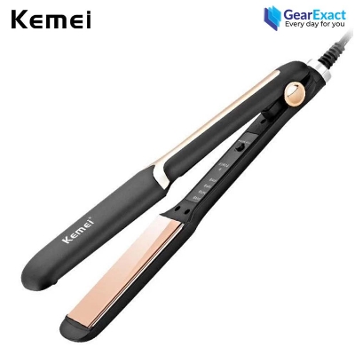 Picture of Kemei KM-458 StraightCare Essential Hair Straightener for Women