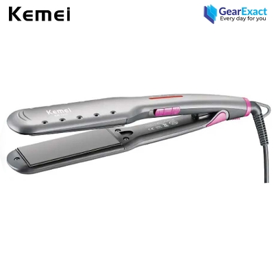 Picture of Kemei KM-2052 StraightCare Essential Hair Straightener for Women