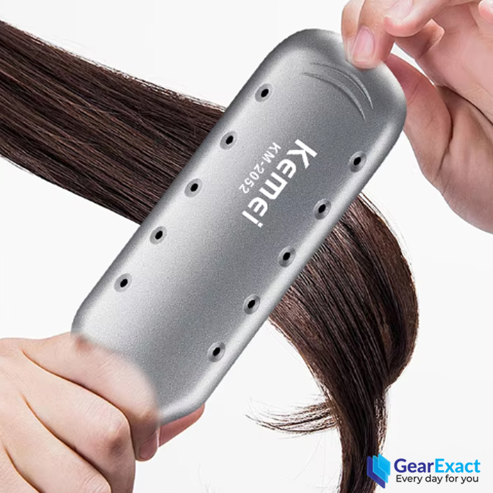 Picture of Kemei KM-2052 StraightCare Essential Hair Straightener for Women