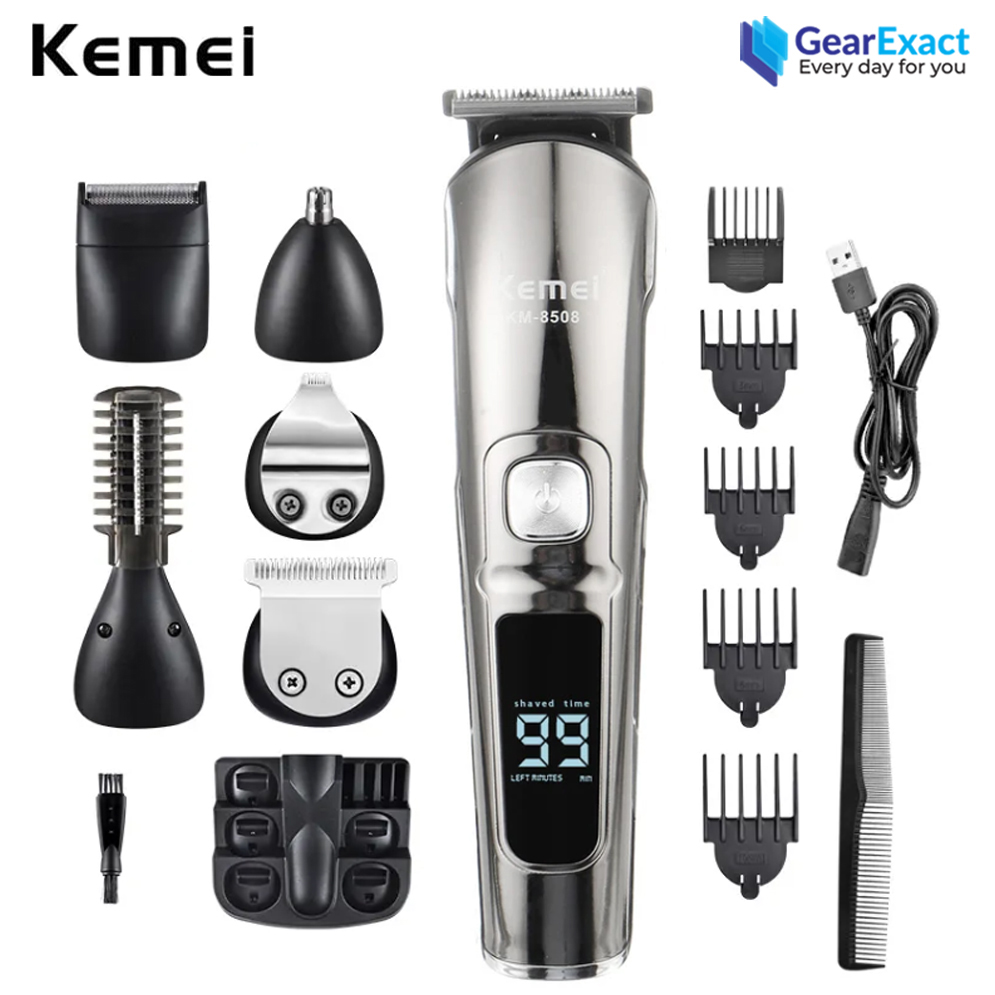 Picture of Kemei KM-8508 Multi-grooming kit 11-in-1 Beard, Hair, Body, and Face for Men