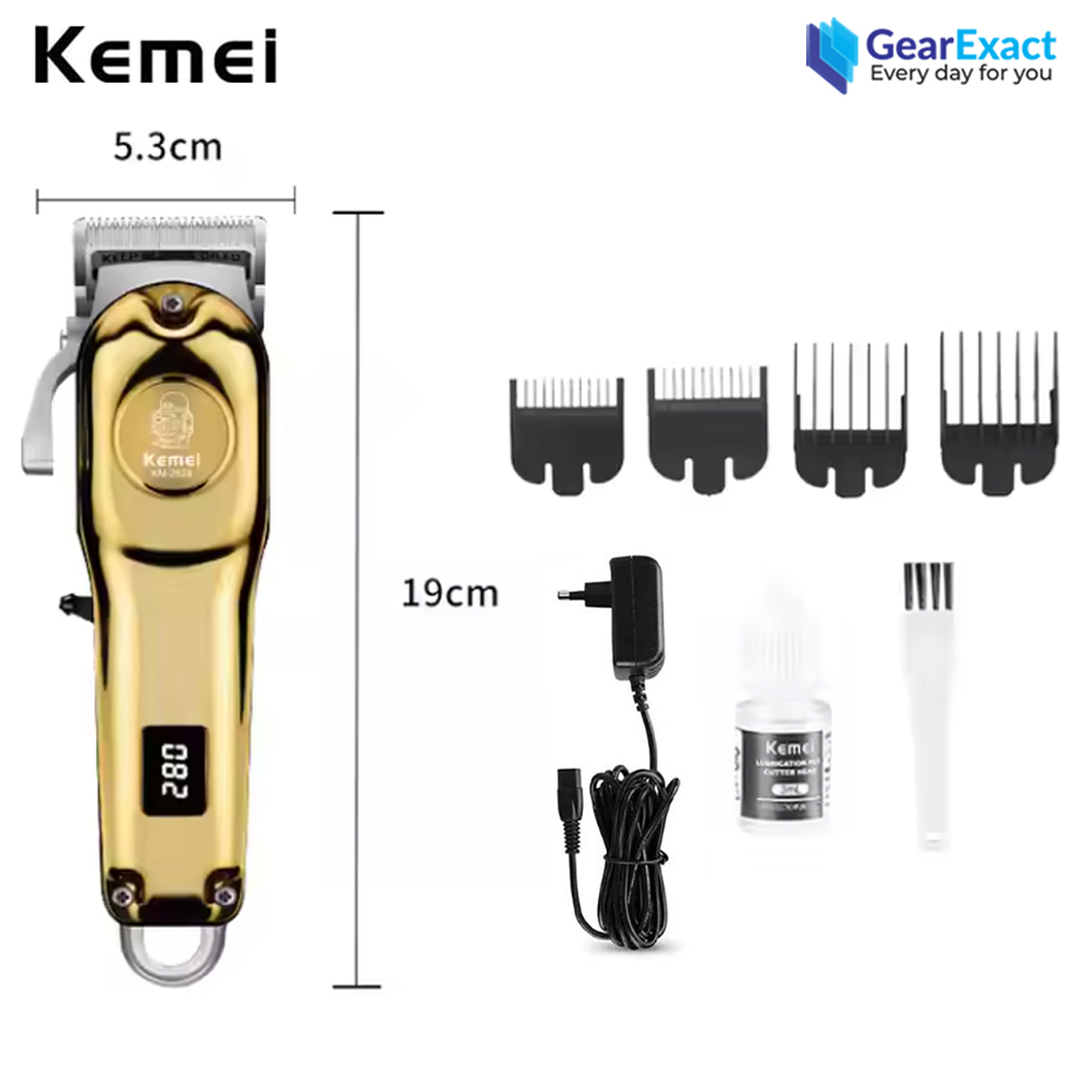 Picture of Kemei KM-2628 Cordless Hair Clipper and Beard Trimmer for Men