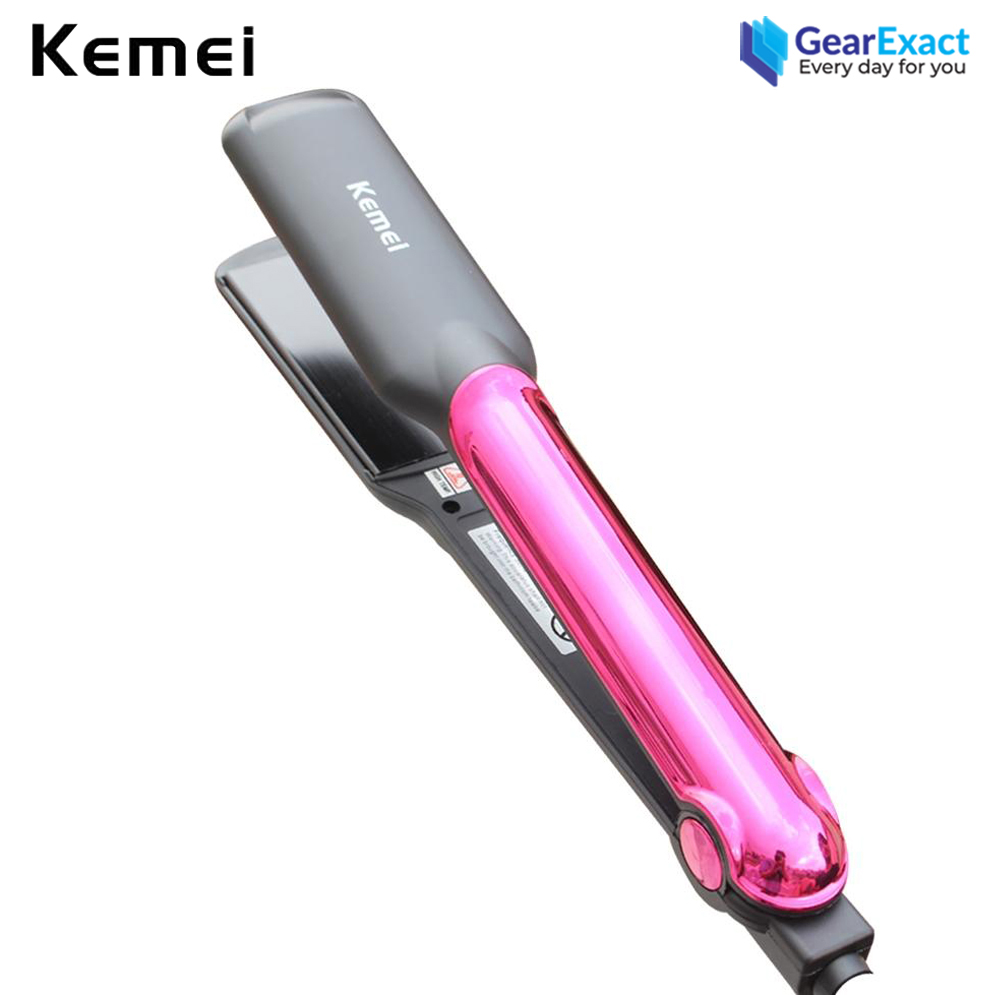 Picture of Kemei KM-2113 StraightCare Essential Hair Straightener for Women