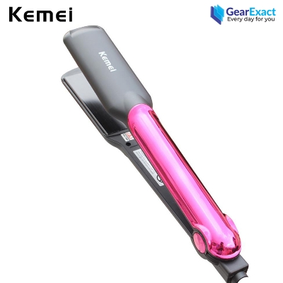 Picture of Kemei KM-2113 StraightCare Essential Hair Straightener for Women