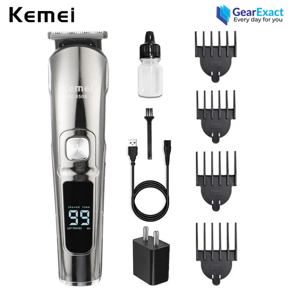 Picture of Kemei KM-8509 Waterproof Hair Clipper and Beard Trimmer for Men