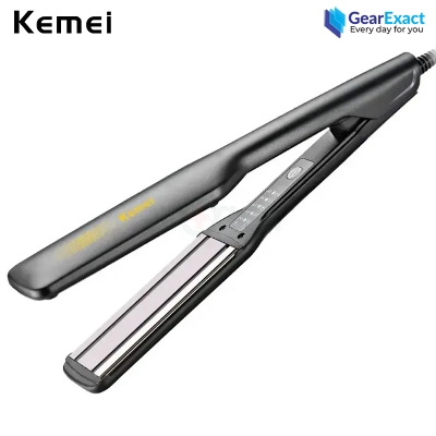 Picture of Kemei KM-2519 StraightCare Essential Hair Straightener and Iron for Women