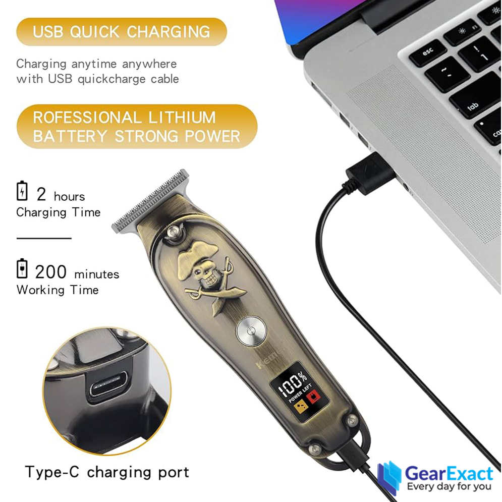 Picture of Kemei KM-2231 Hair Clipper and Beard Trimmer for Men