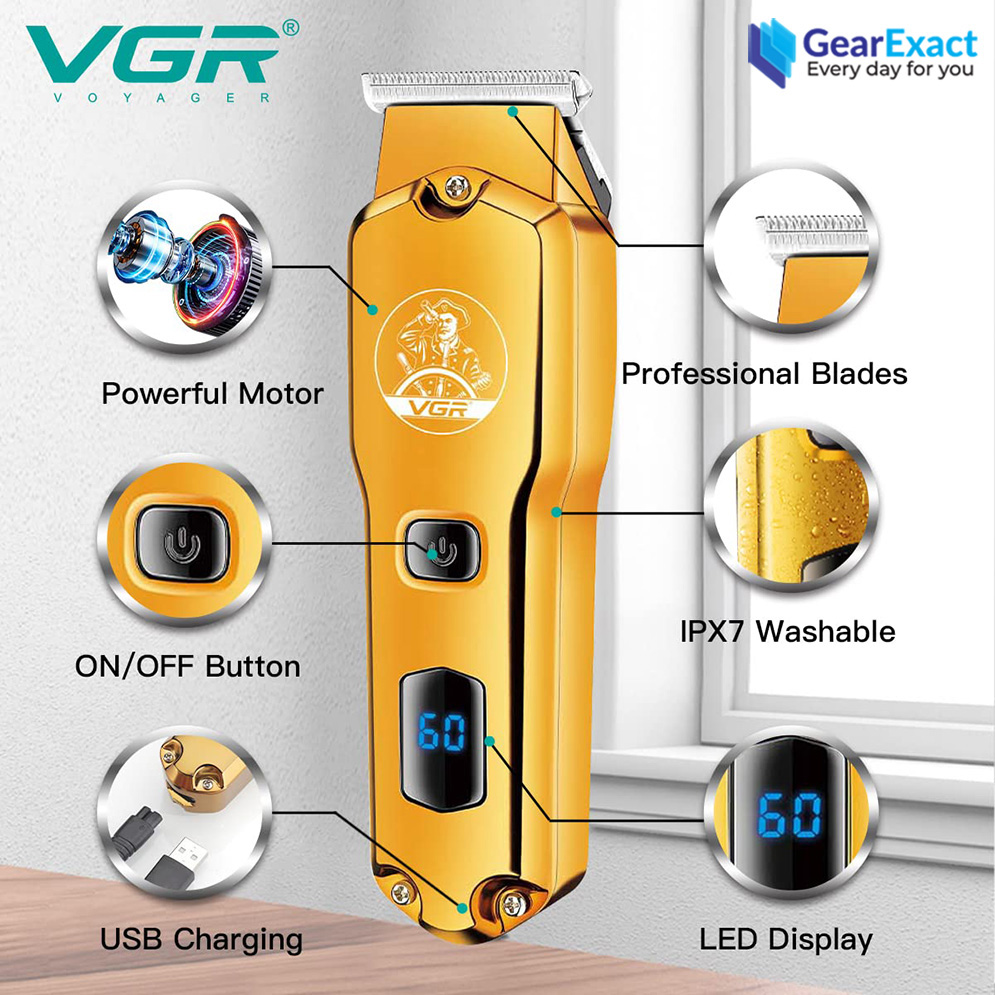 Picture of VGR-V-927 Hair Clipper and Beard Trimmer for Men
