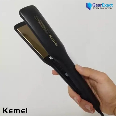 Picture of Kemei KM-2518 StraightCare Essential Hair Straightener for Women