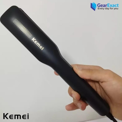 Picture of Kemei KM-2518 StraightCare Essential Hair Straightener for Women