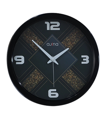 Buy Tulip Wall Clock Round - Black T-2 (Test) at Best Price In Bangladesh