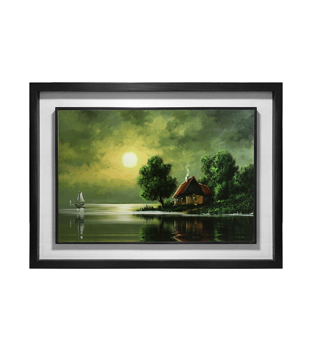 Buy  Wooden Photo Frame/Canvas-Village- (21x17Inch)    Online at Best Price