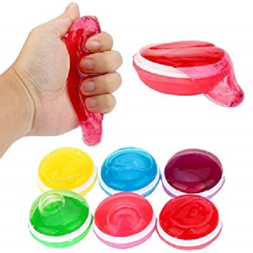 Buy Slime Clay DIY Crystal Mud Magic for Kids Toys 6pcs, Random Color at Best Price In Bangladesh