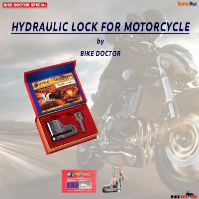 Hydraulic Disc Lock for Bike Motorcycle with 3 Key Bike Doctoronline shop bangladeshothoba.com