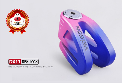 VEISON DX11 6mm Anti Acid Anti-Theft 3 Key Disc Brake Lock Multicolor Bike Doctoronline shop bangladeshothoba.com