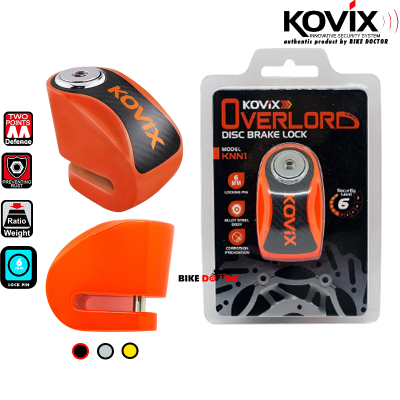 KOVIX OVERLOAD KNN1 6mm DISC LOCK for Motorcycle & Scooter ANTI-CORROSION PUSH DOWN LOCK (Random Color) 1 Piece Bike Doctoronline shop bangladeshothoba.com